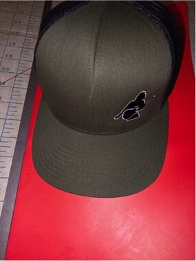 Mikey Houser Embroidered Silhouette Pacific Snapback Trucker Hat